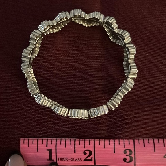 Pave Heart Diamond Crusted Bracelet - Picture 2 of 6